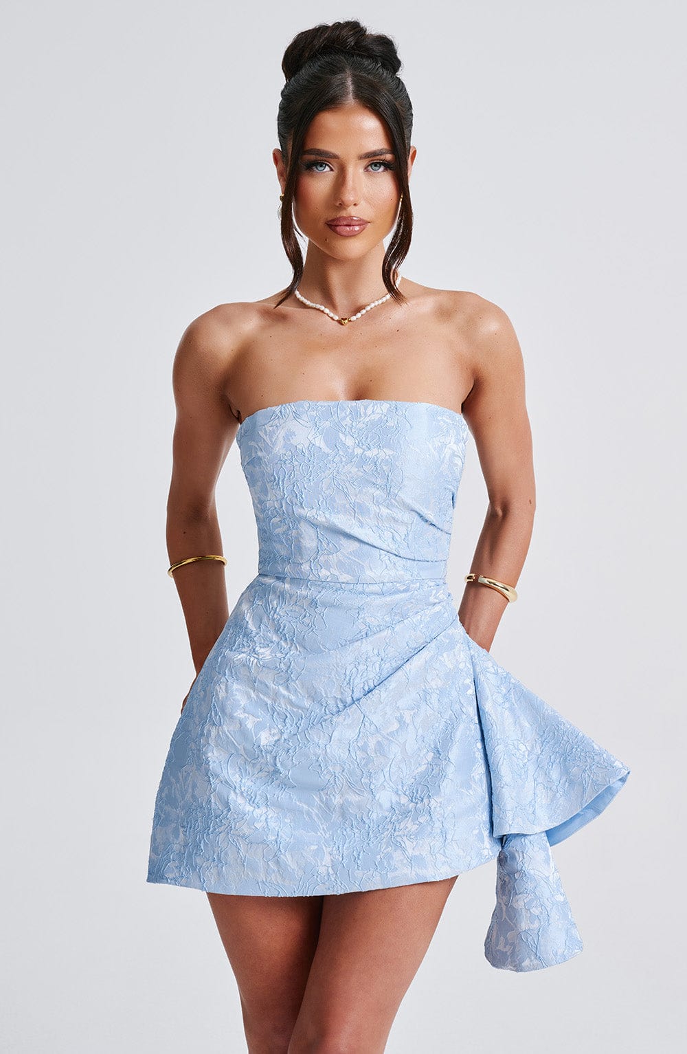 Giari Playsuit in Blue by Clandour, product photo 9