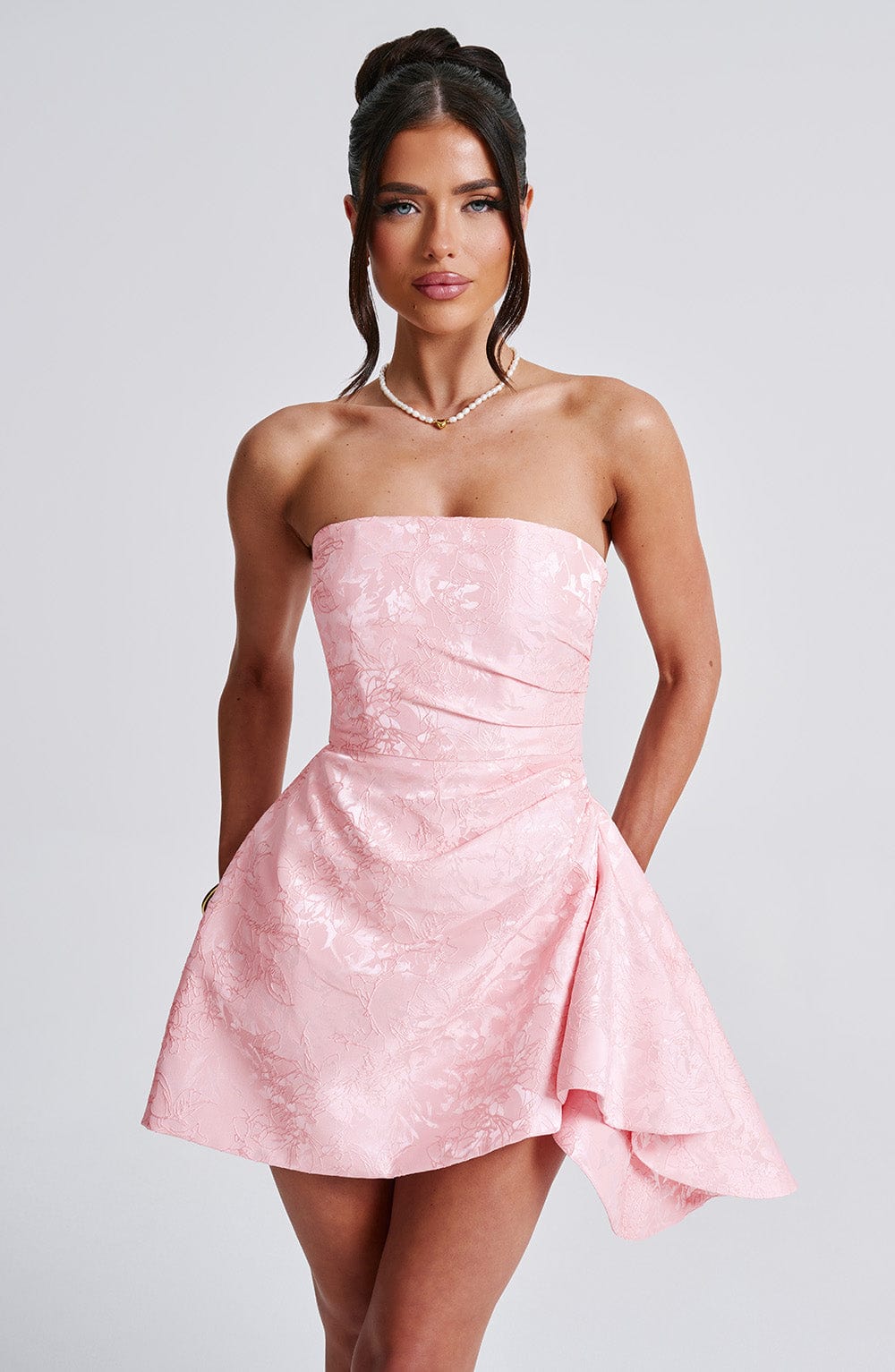 Giari Playsuit in Blush by Clandour, product photo 4