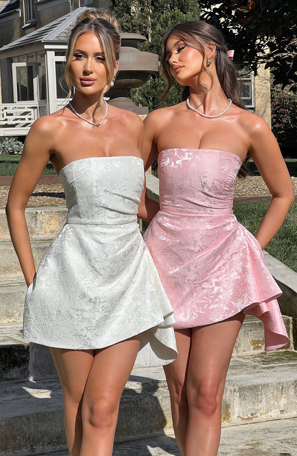 Giari Playsuit in Blush by Clandour, product photo 8
