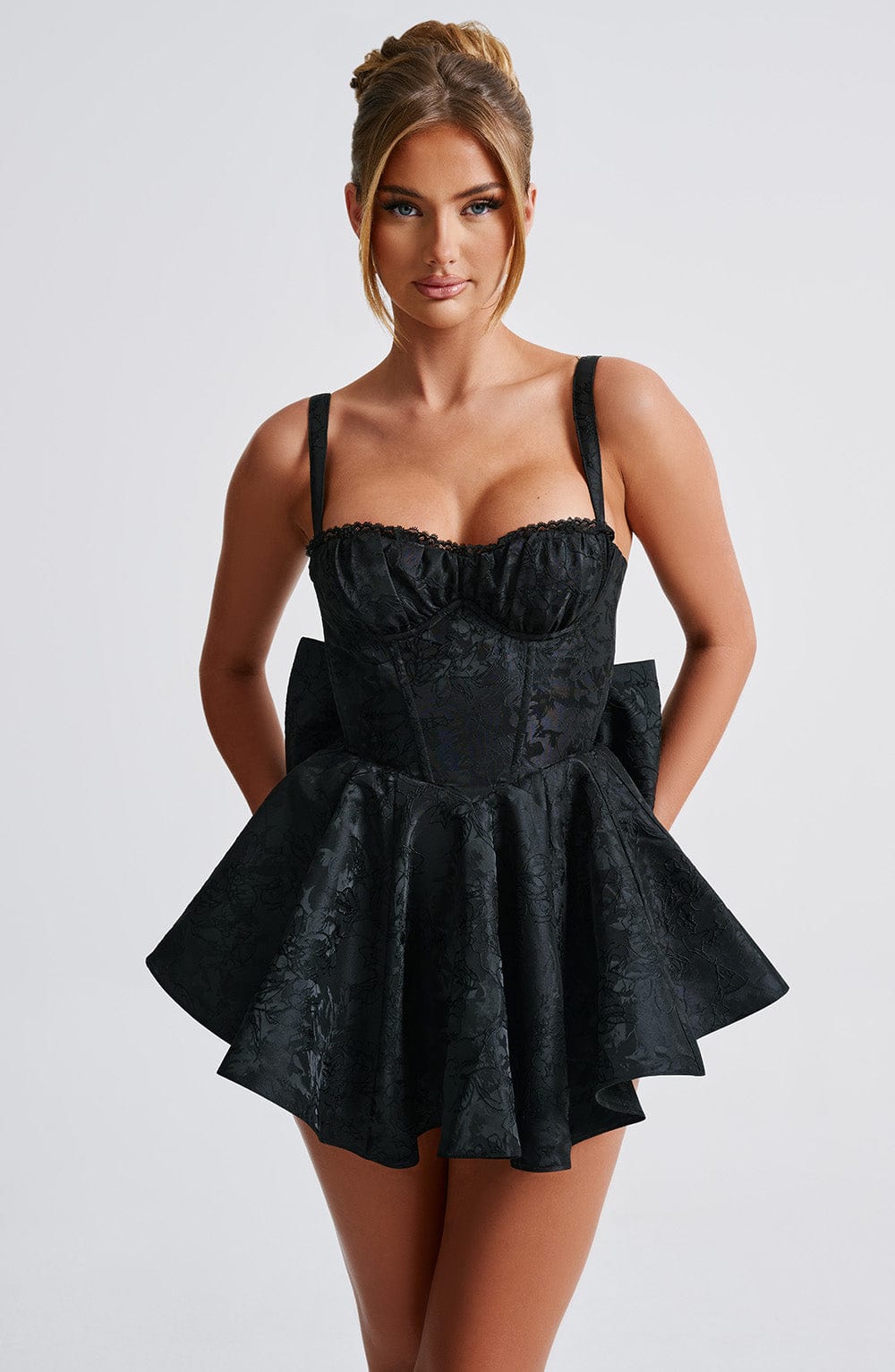 Giavieve Playsuit in Black by Clandour, product photo 8