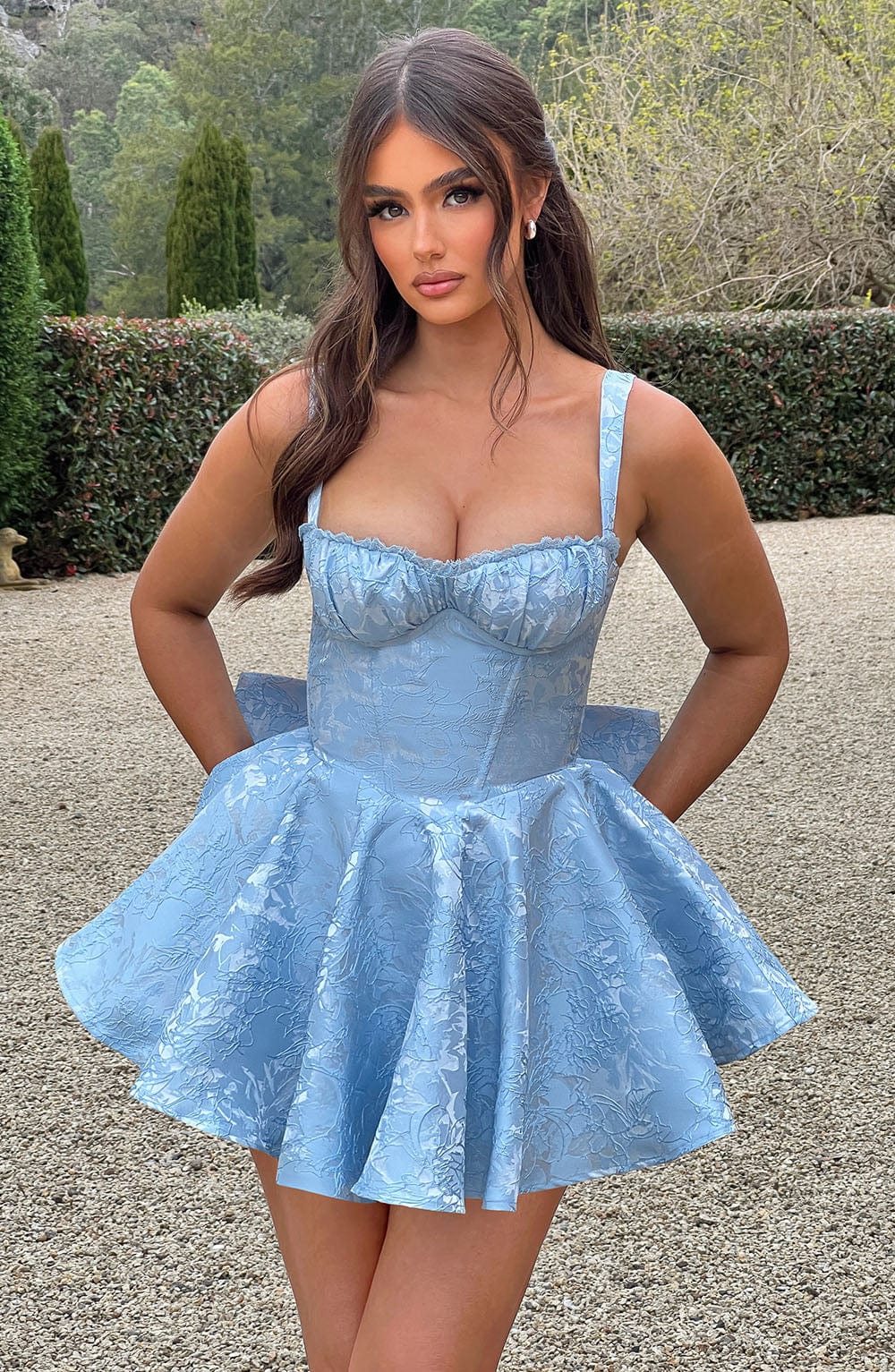 Giavieve Playsuit in Blue by Clandour, product photo 1