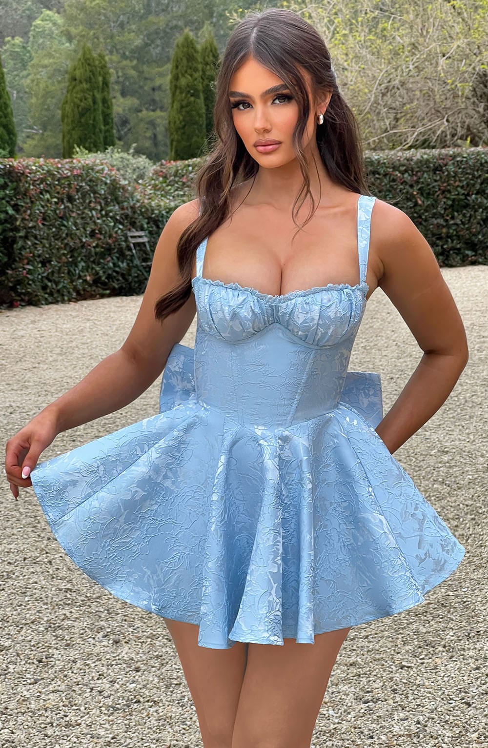 Giavieve Playsuit in Blue by Clandour, product photo 3