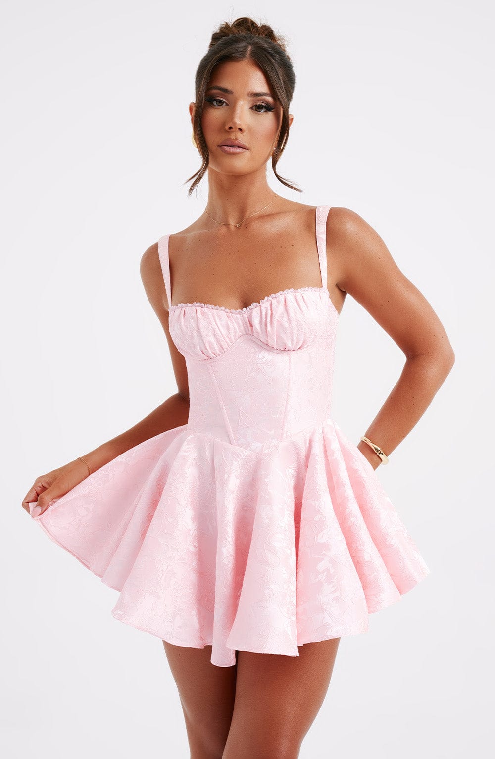 Giavieve Playsuit in Blush by Clandour, product photo 5