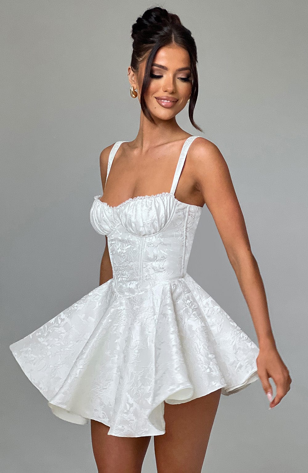 Giavieve Playsuit in Ivory by Clandour, product photo 3