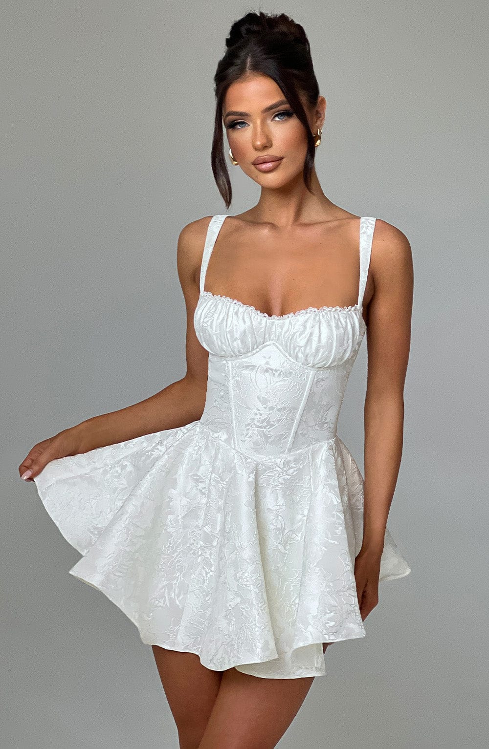 Giavieve Playsuit in Ivory by Clandour, product photo 5