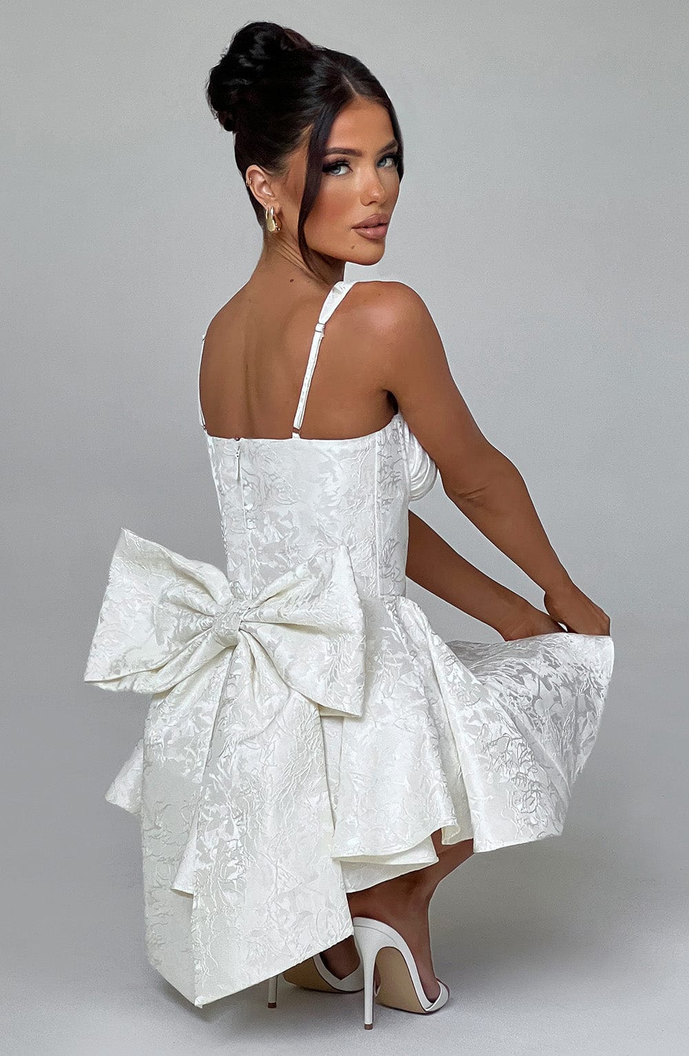 Giavieve Playsuit in Ivory by Clandour, product photo 7