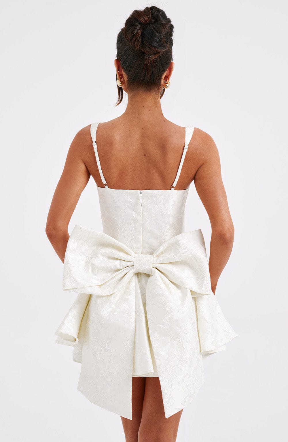 Giavieve Playsuit in Ivory by Clandour, product photo 9
