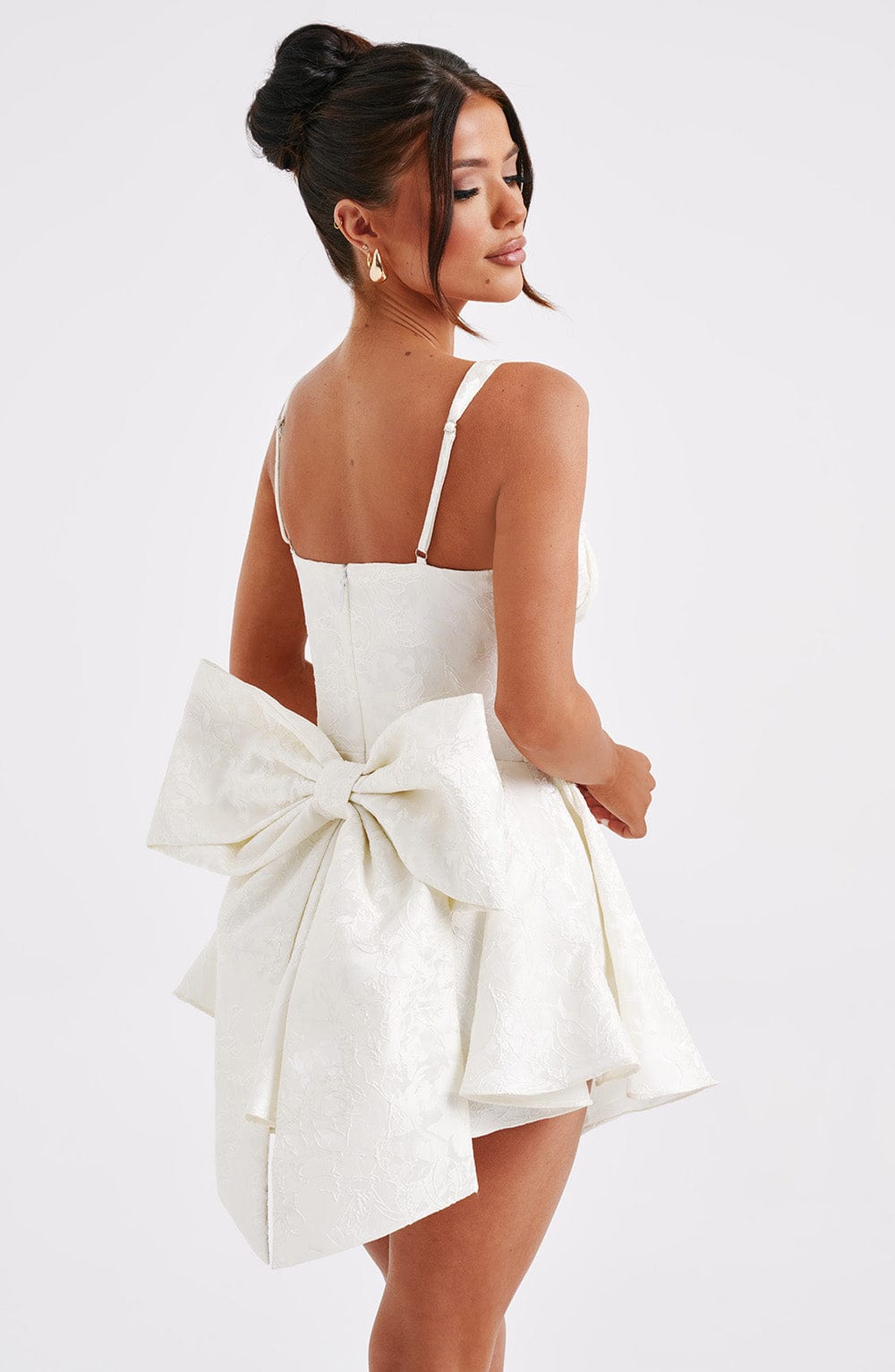 Giavieve Playsuit in Ivory by Clandour, product photo 11