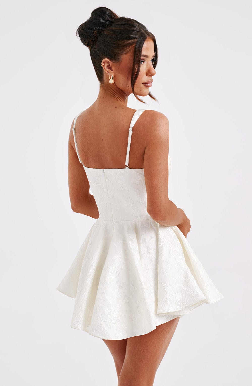 Giavieve Playsuit in Ivory by Clandour, product photo 12