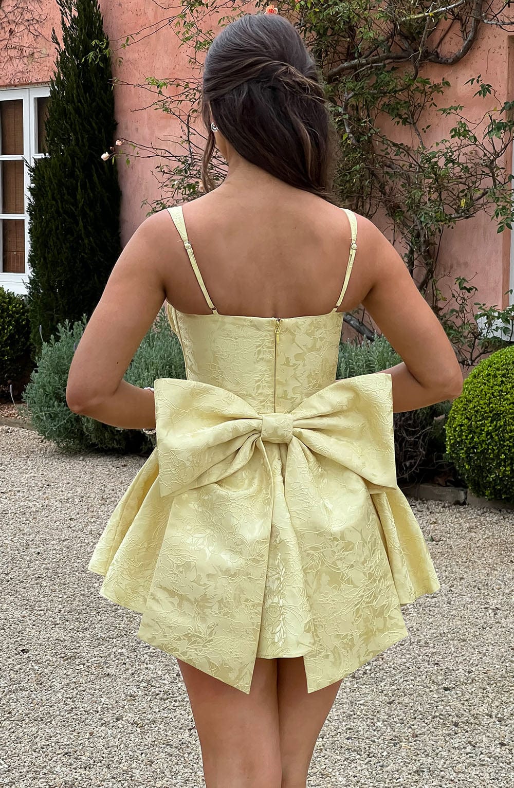 Giavieve Playsuit in Lemon by Clandour, product photo 2