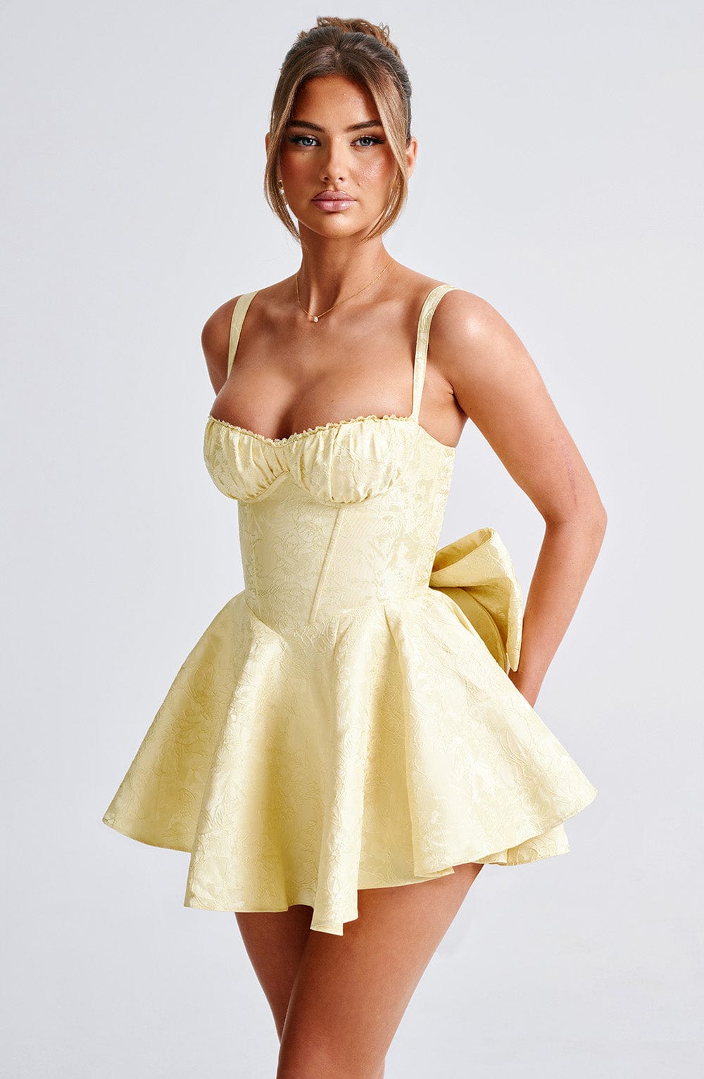 Giavieve Playsuit in Lemon by Clandour, product photo 4