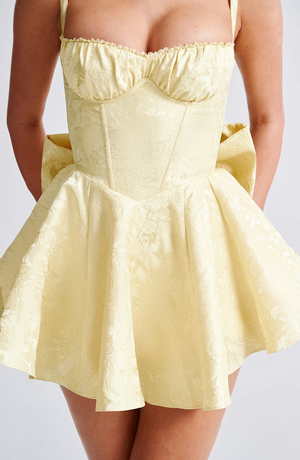Giavieve Playsuit in Lemon by Clandour, product photo 5
