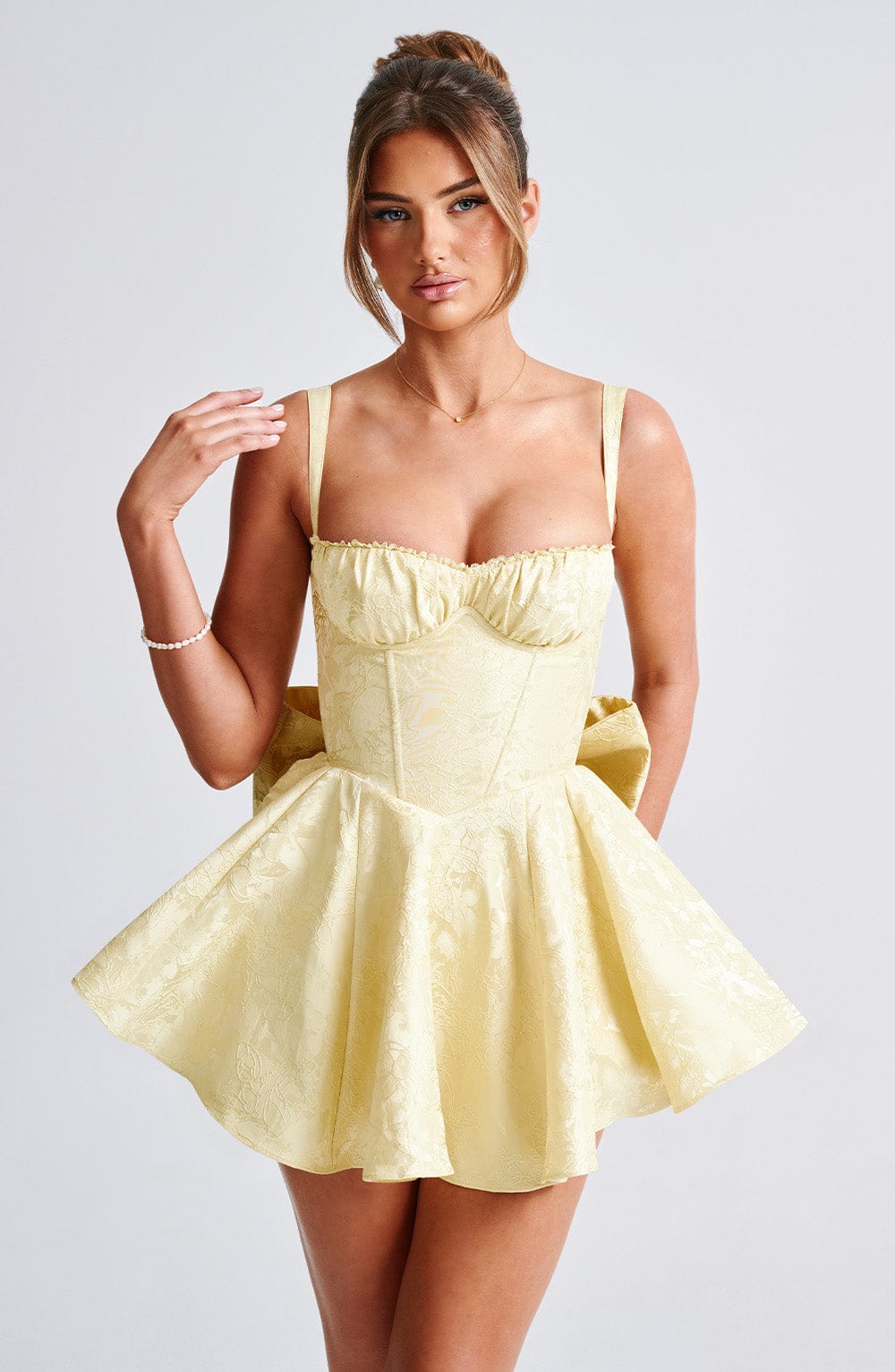 Giavieve Playsuit in Lemon by Clandour, product photo 7