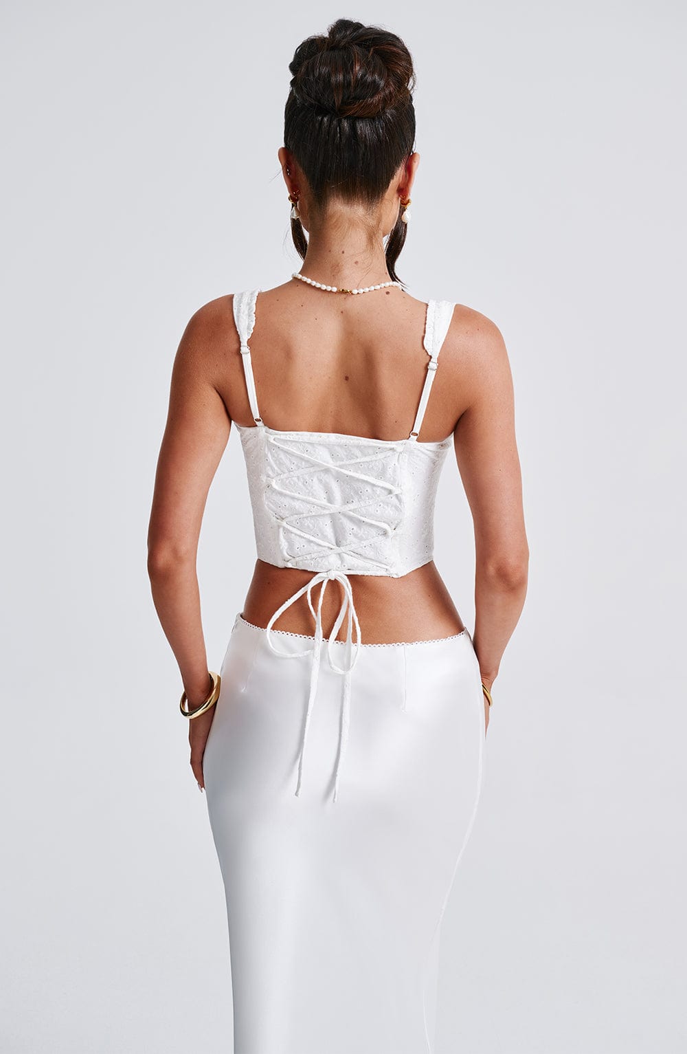 Haliaine Corset in Ivory by Clandour, product photo 3