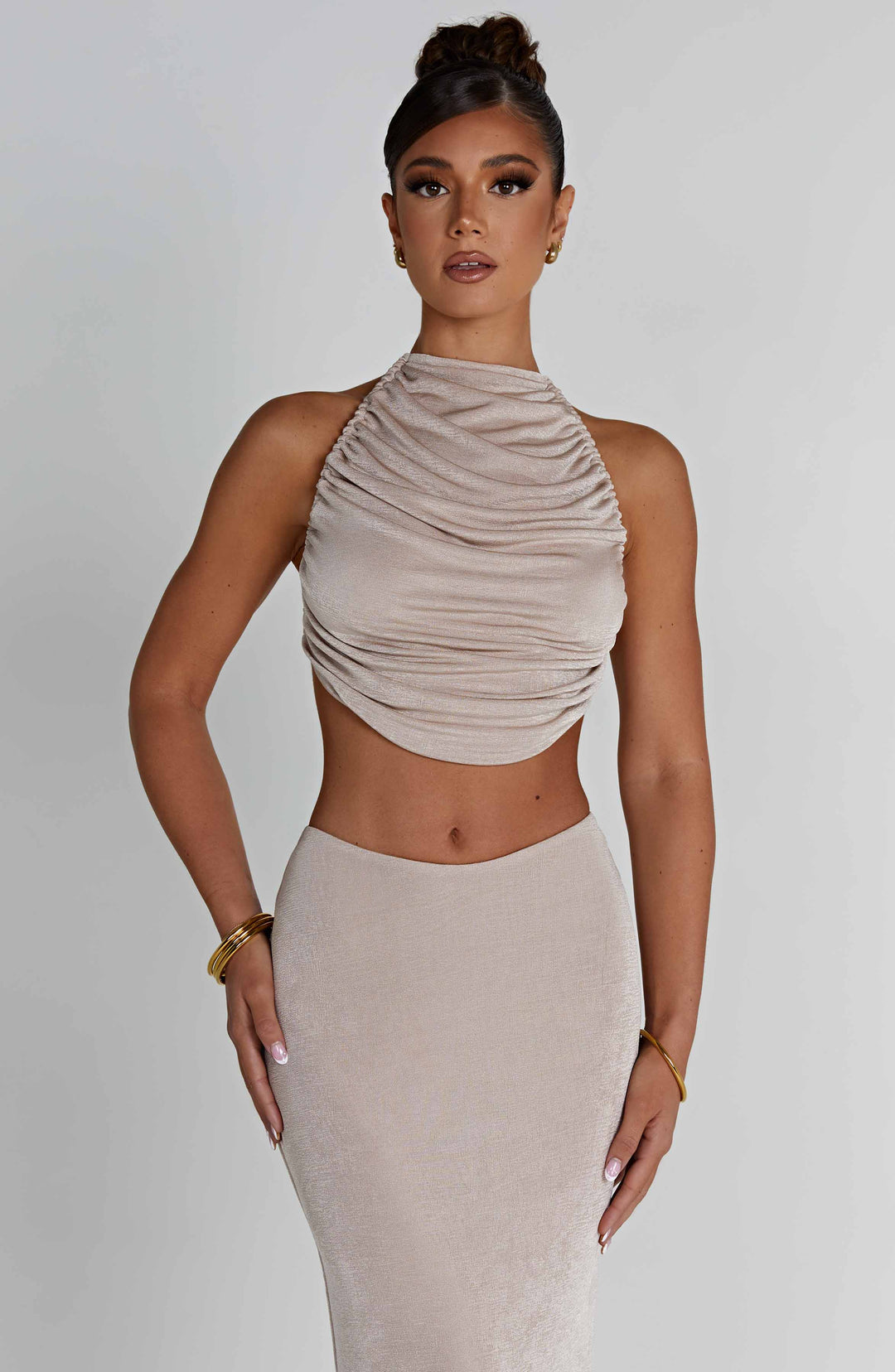 Halialise Top in Champagne by Clandour, product photo 9