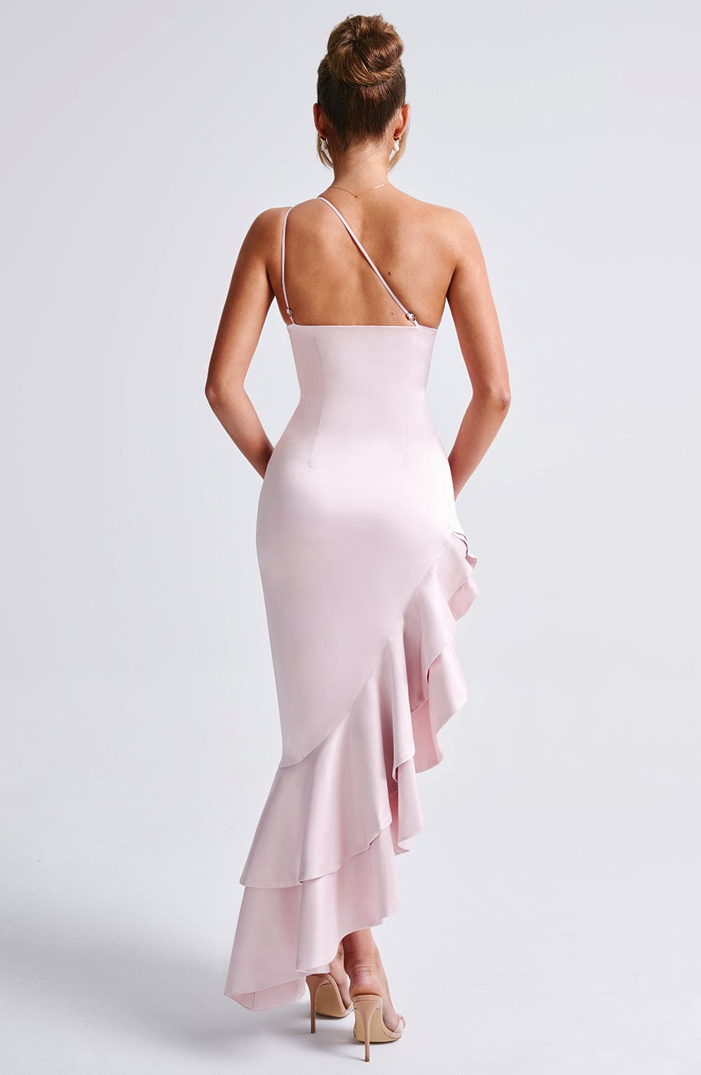Halianna Maxi Dress in Blush by Clandour, product photo 3