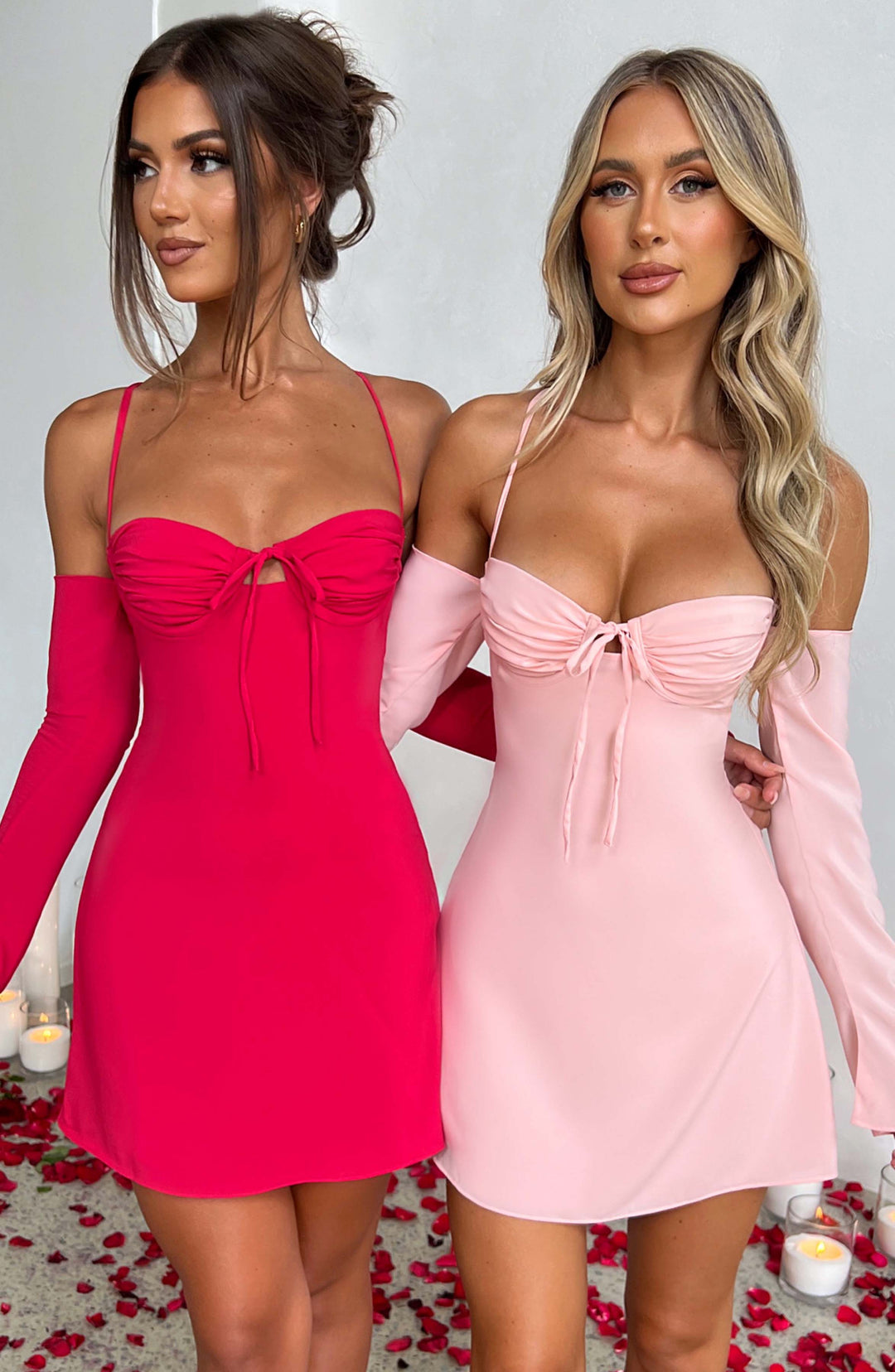 Halianora Mini Dress in Pink by Clandour, product photo 8
