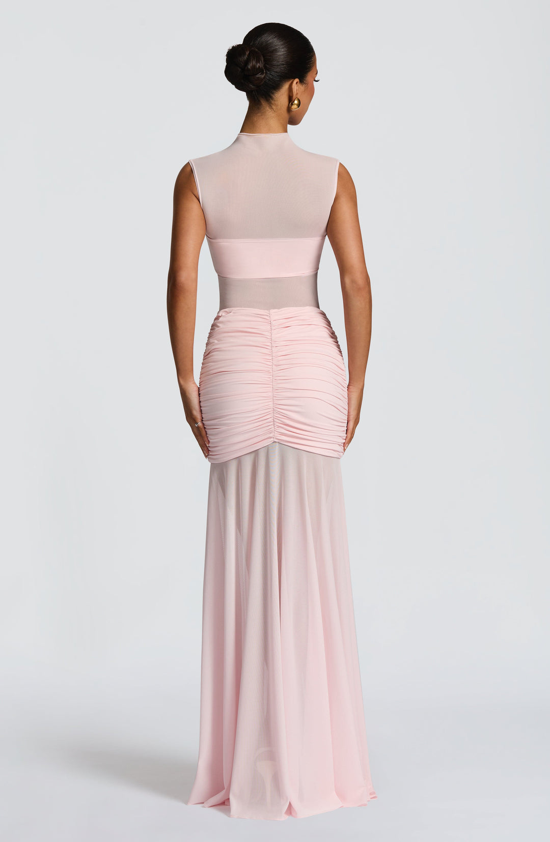 Haliaoria Maxi Skirt in Blush by Clandour, product photo 3
