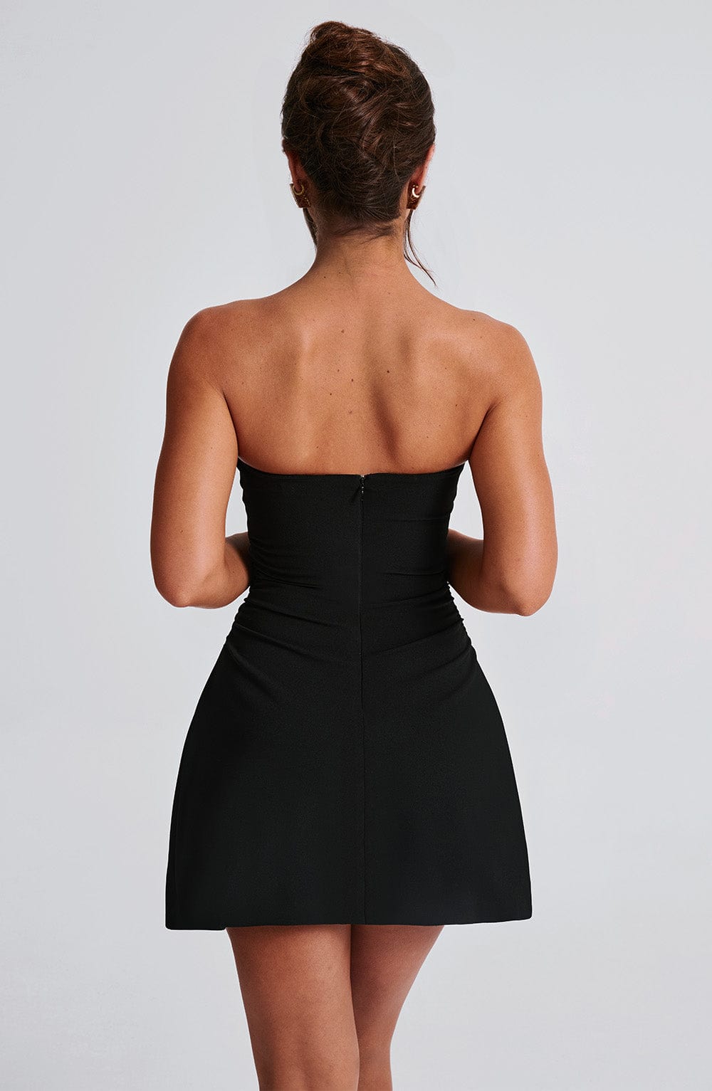 Islaelle Mini Dress in Black by Clandour, product photo 2