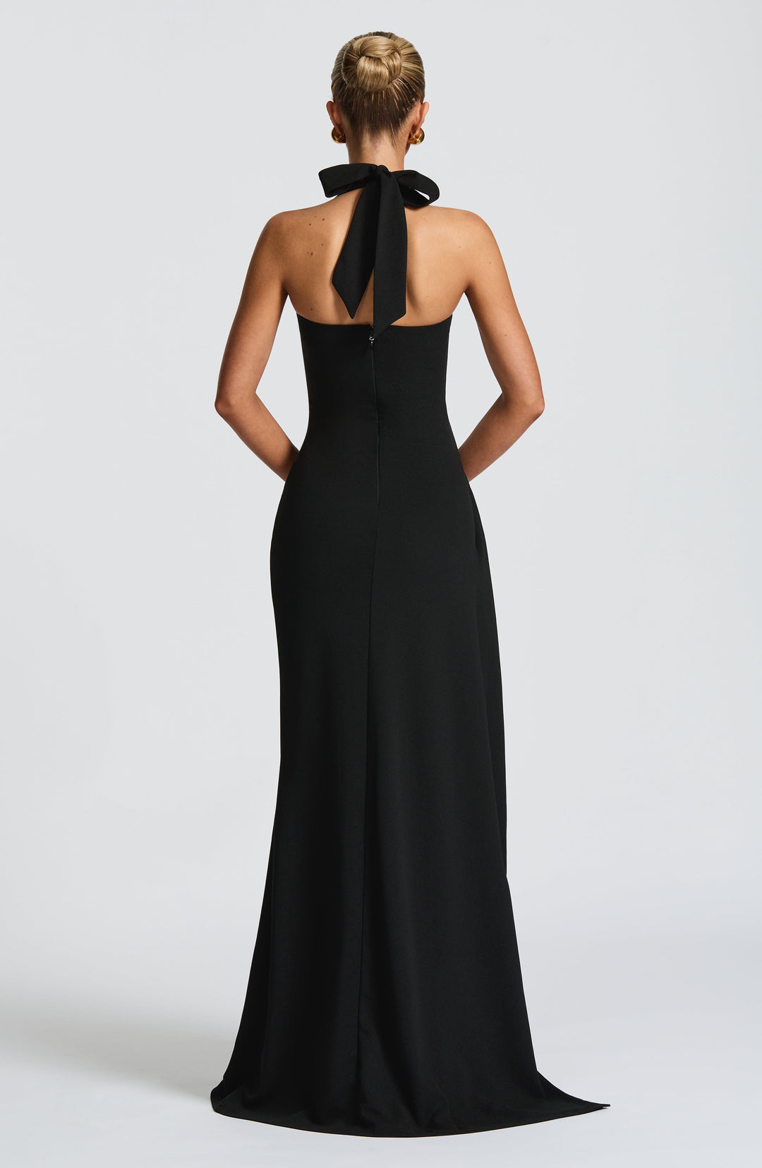 Islaise Maxi Dress in Black by Clandour, product photo 3