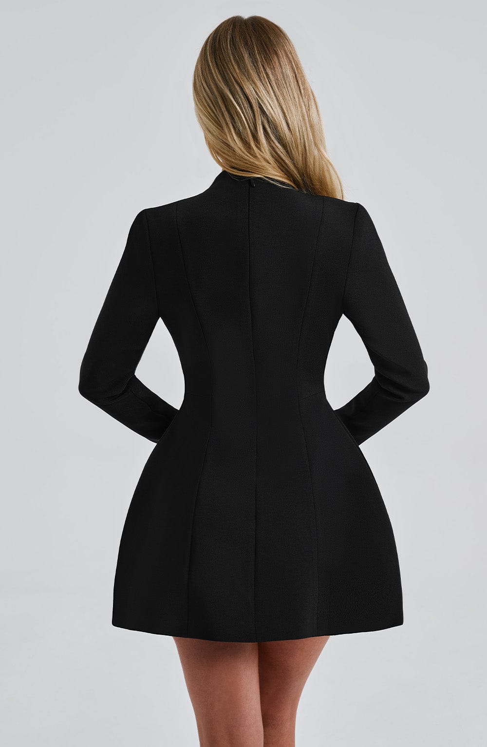 Islalise Mini Dress in Black by Clandour, product photo 5