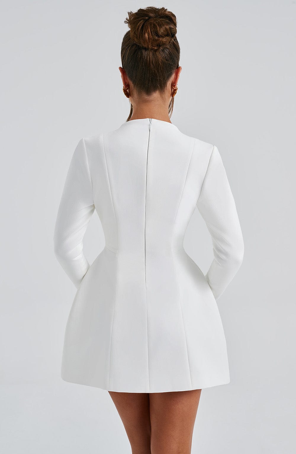 Islalise Mini Dress in Ivory by Clandour, product photo 4