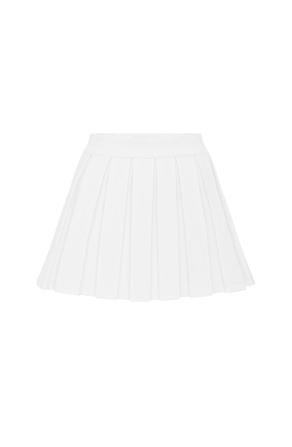 Islanora Mini Skirt in Ivory by Clandour, product photo 9