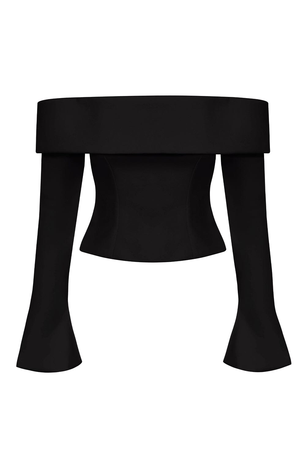 Islaola Top in Black by Clandour, product photo 4