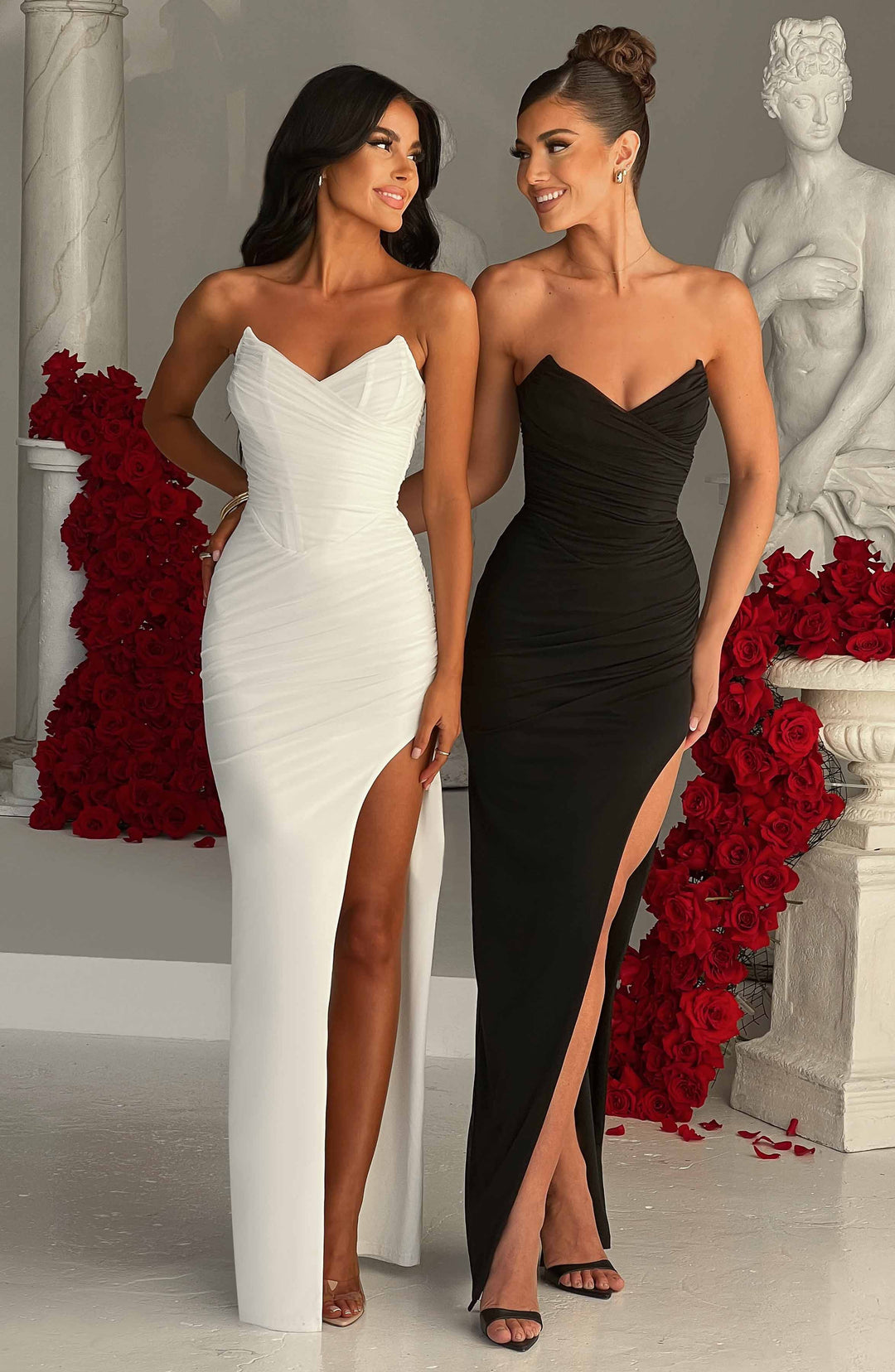 Islaoria Maxi Dress in Black by Clandour, product photo 8