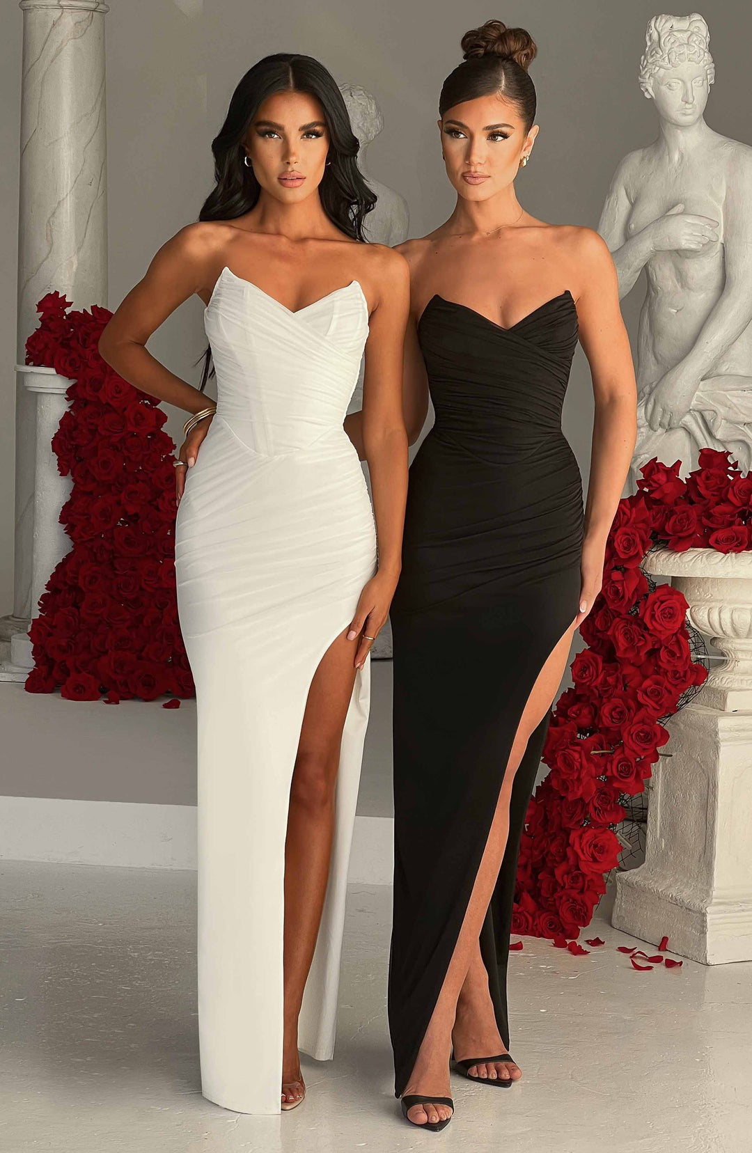 Islaoria Maxi Dress in Black by Clandour, product photo 9