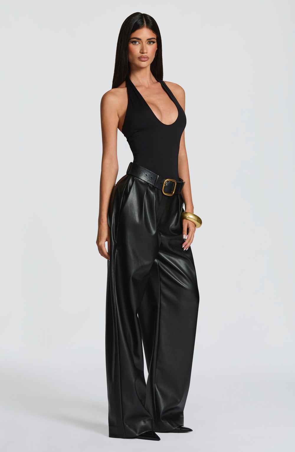 Islara Pants in Black by Clandour, product photo 2