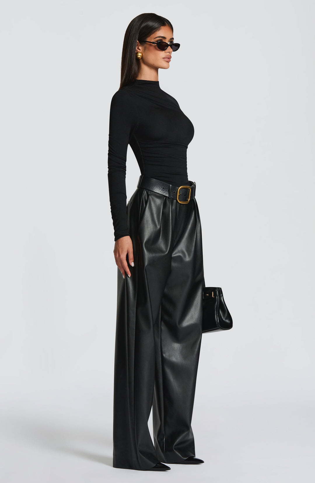 Islara Pants in Black by Clandour, product photo 8