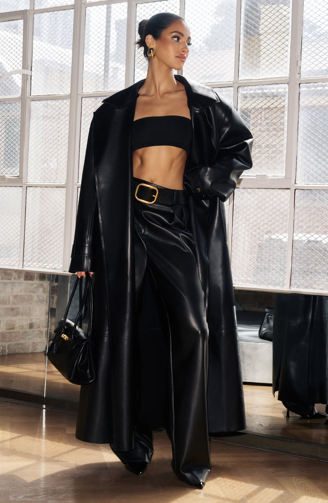 Islara Pants in Black by Clandour, product photo 10
