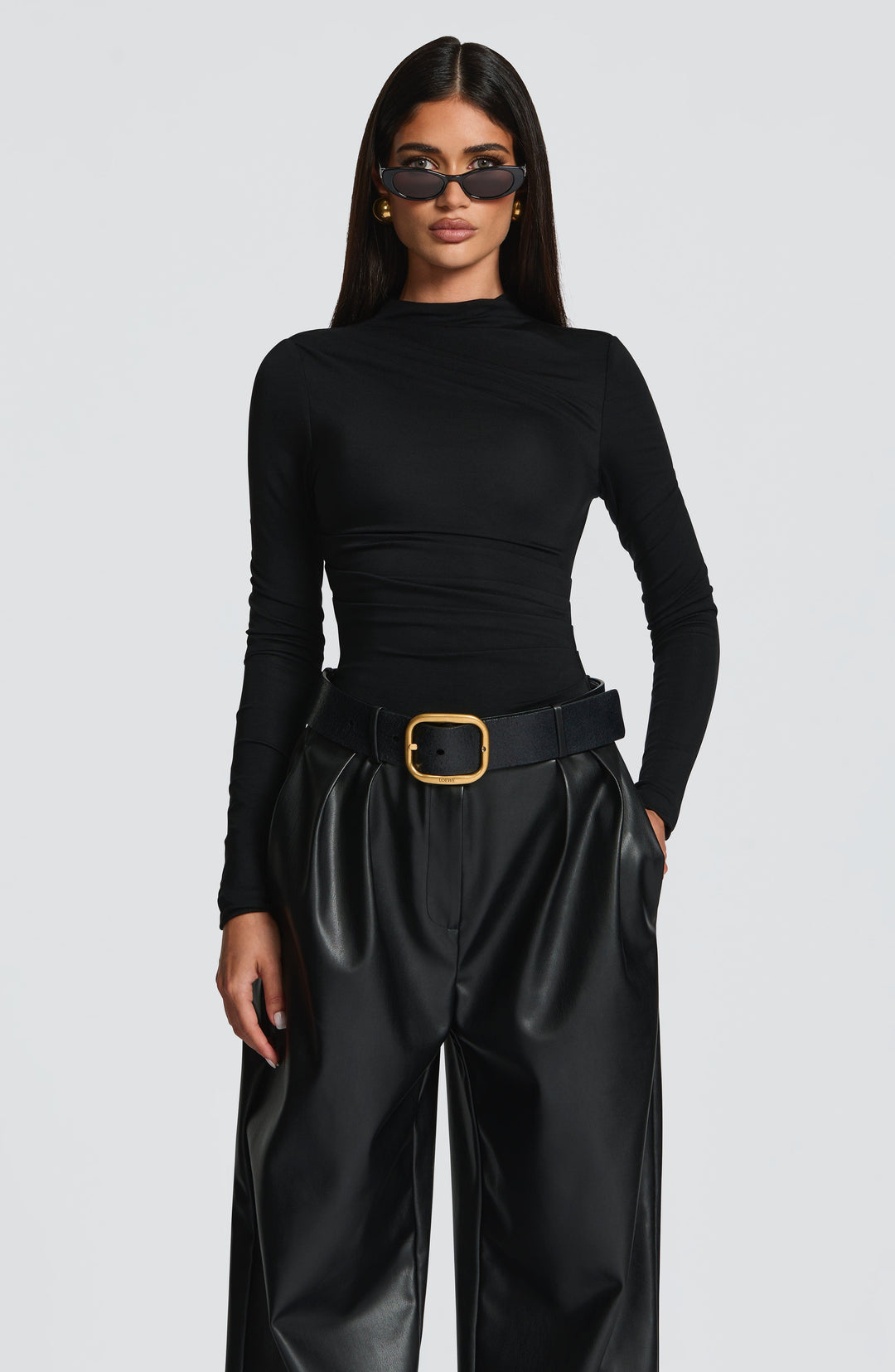 Islara Pants in Black by Clandour, product photo 11