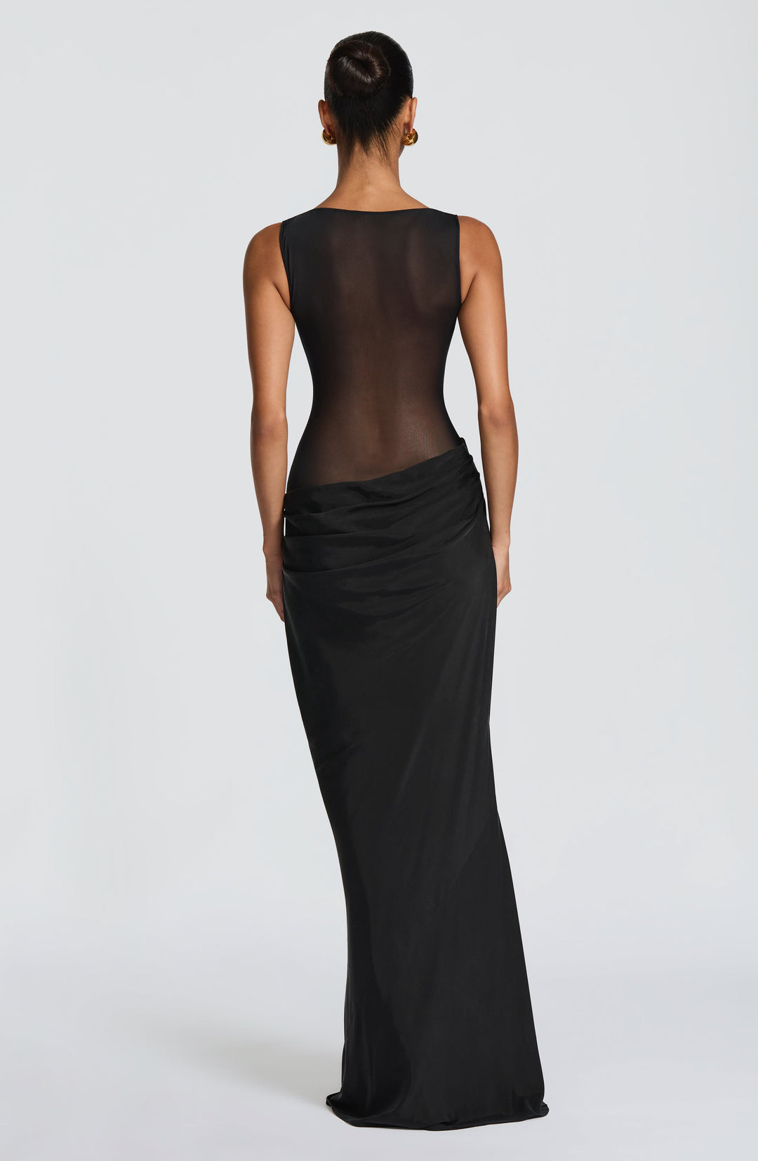 Islavieve Maxi Dress in Black by Clandour, product photo 3