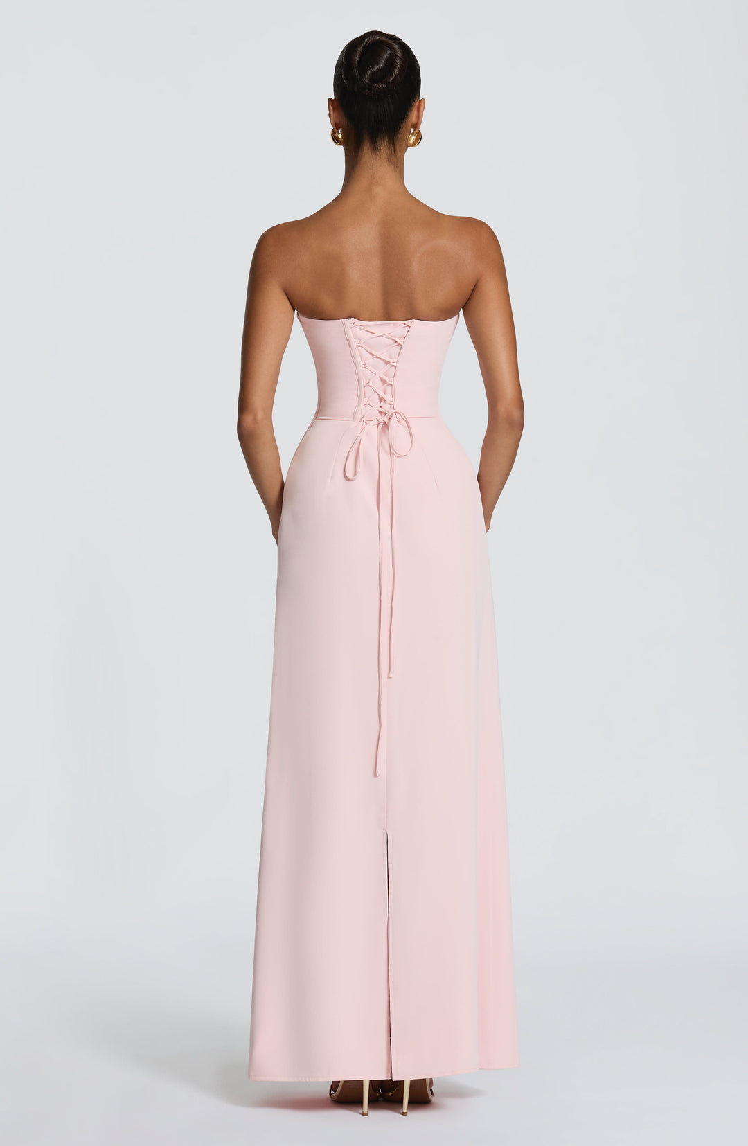 Junamira Maxi Dress in Blush by Clandour, product photo 2