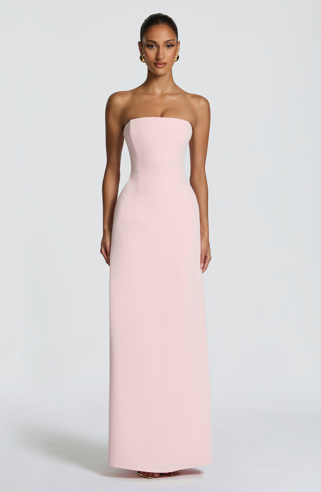 Junamira Maxi Dress in Blush by Clandour, product photo 5