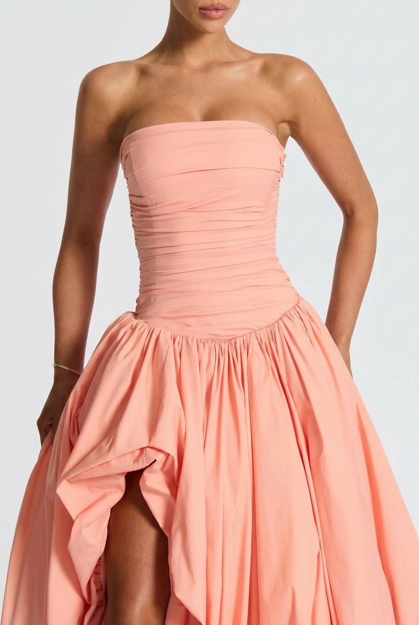 Clandour | Kiraella Maxi Dress - Peach - product photo 6
