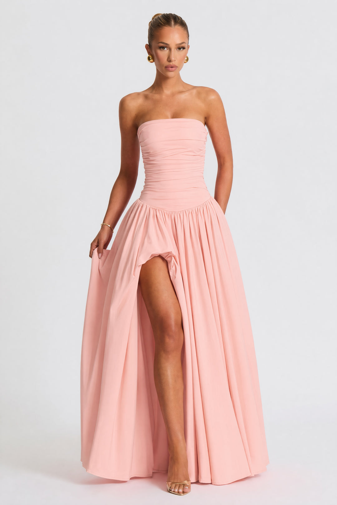 Clandour | Kiraella Maxi Dress - Peach - product photo 7