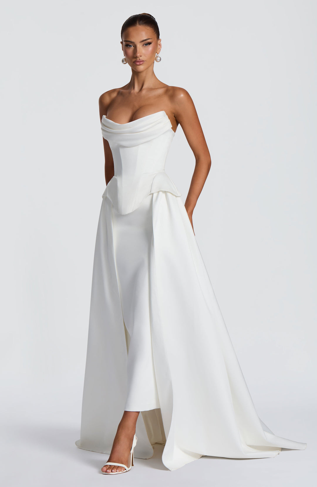 Kiraelle Corset in Ivory by Clandour, product photo 9