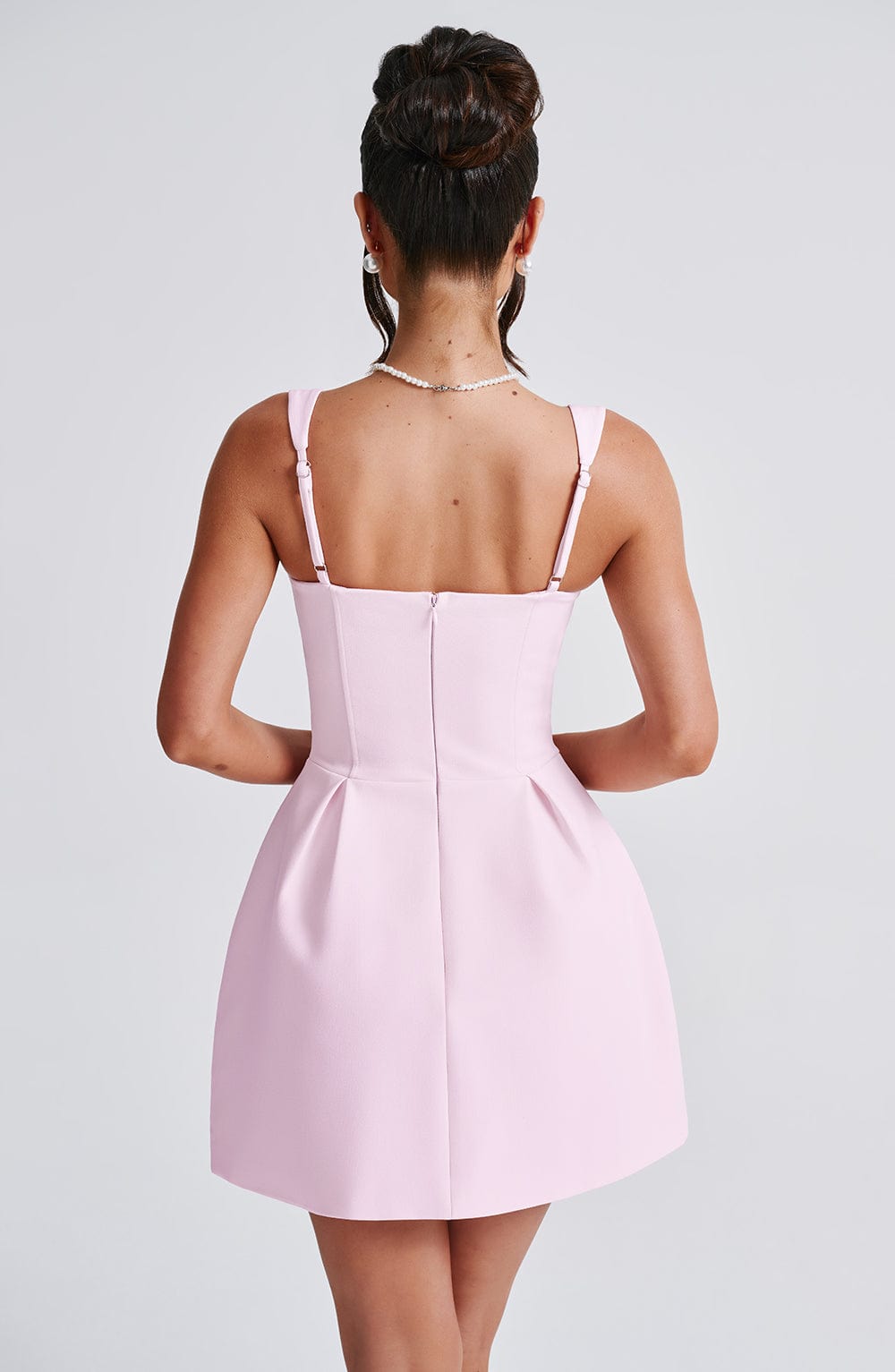 Kiraora Mini Dress in Blush by Clandour, product photo 3