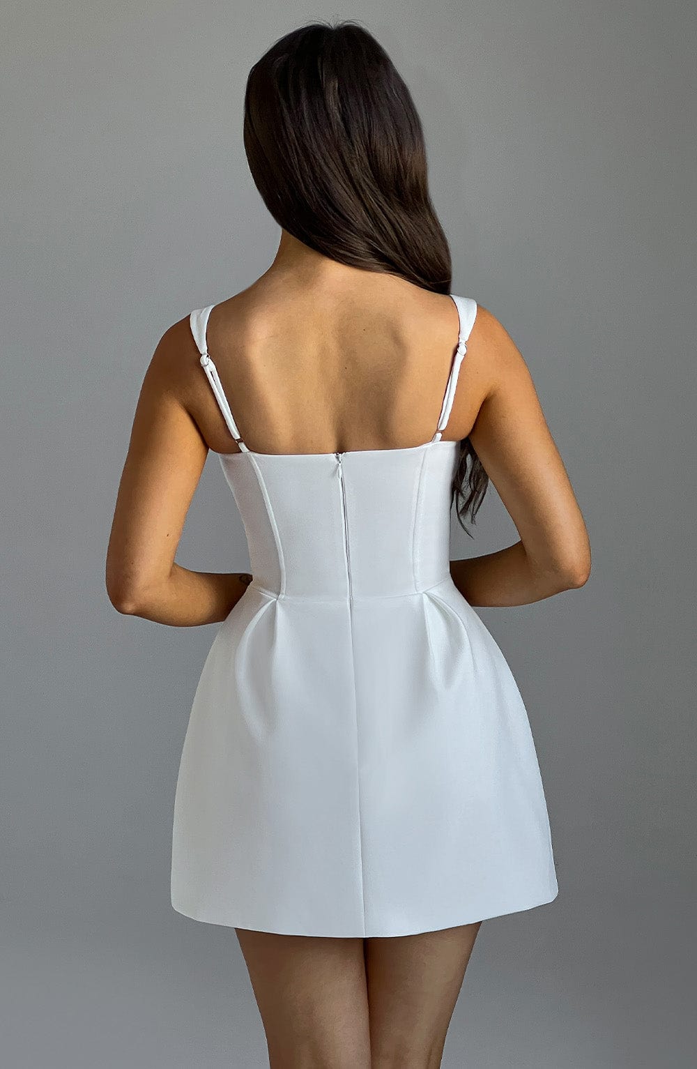 Kiraora Mini Dress in Ivory by Clandour, product photo 9