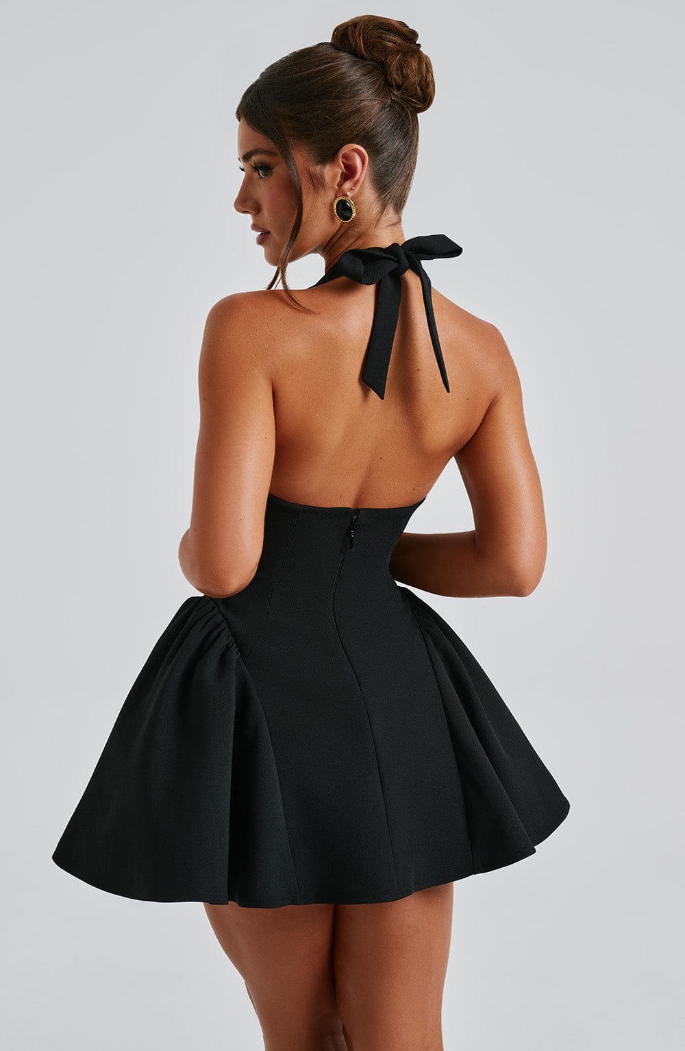 Kiraoria Playsuit in Black by Clandour, product photo 5