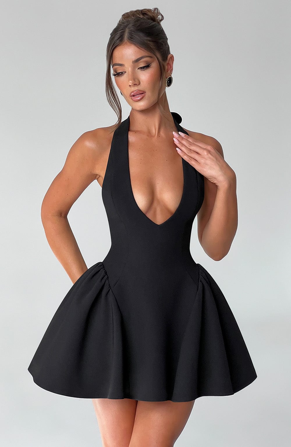 Kiraoria Playsuit in Black by Clandour, product photo 10
