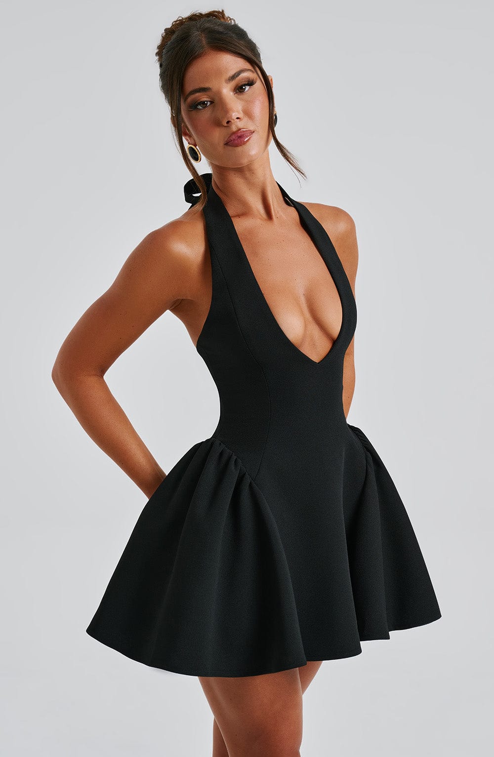 Kiraoria Playsuit in Black by Clandour, product photo 11