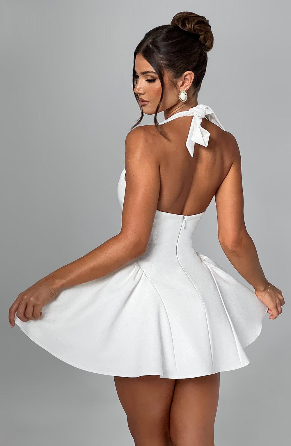 Kiraoria Playsuit in Ivory by Clandour, product photo 3