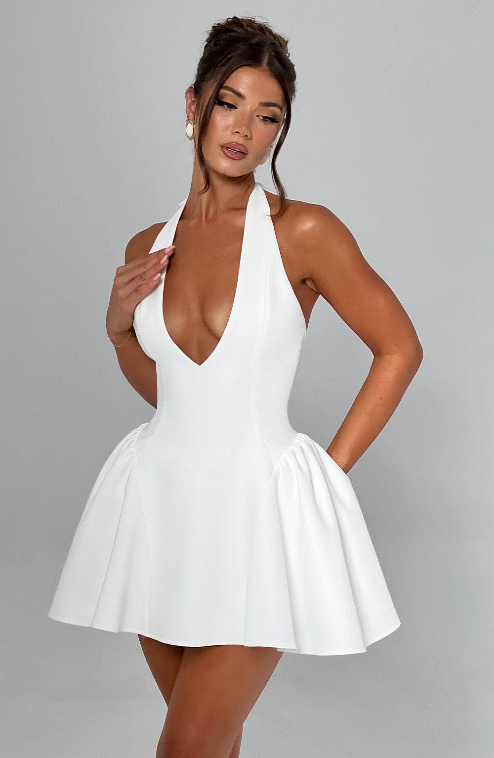 Kiraoria Playsuit in Ivory by Clandour, product photo 9