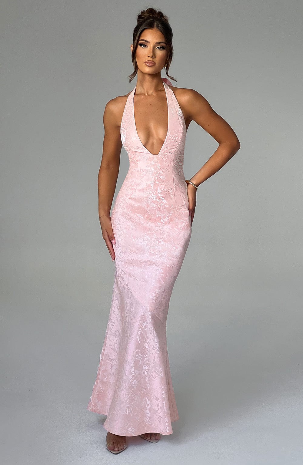 Kirara Maxi Dress in Blush by Clandour, product photo 1