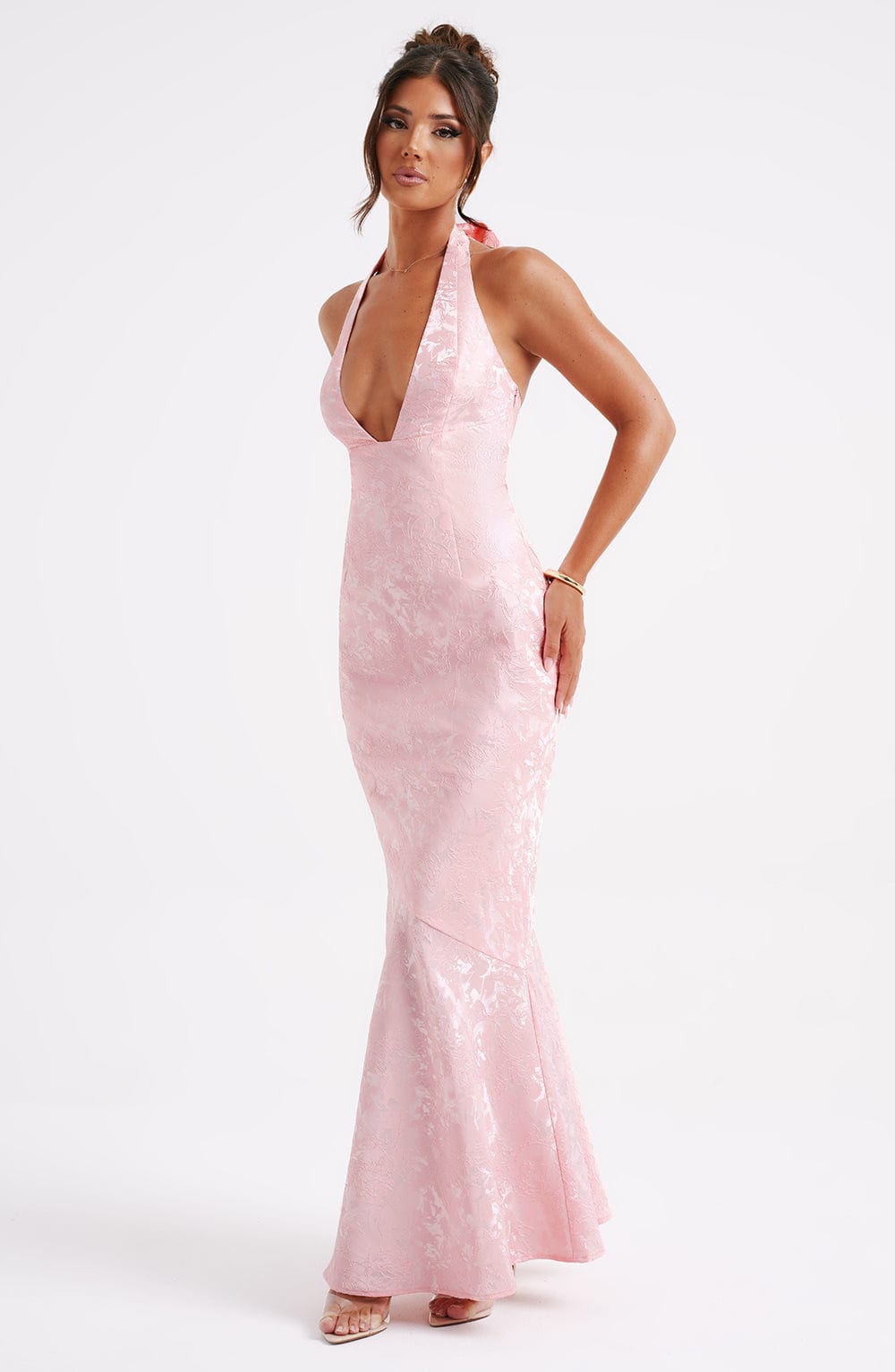 Kirara Maxi Dress in Blush by Clandour, product photo 12