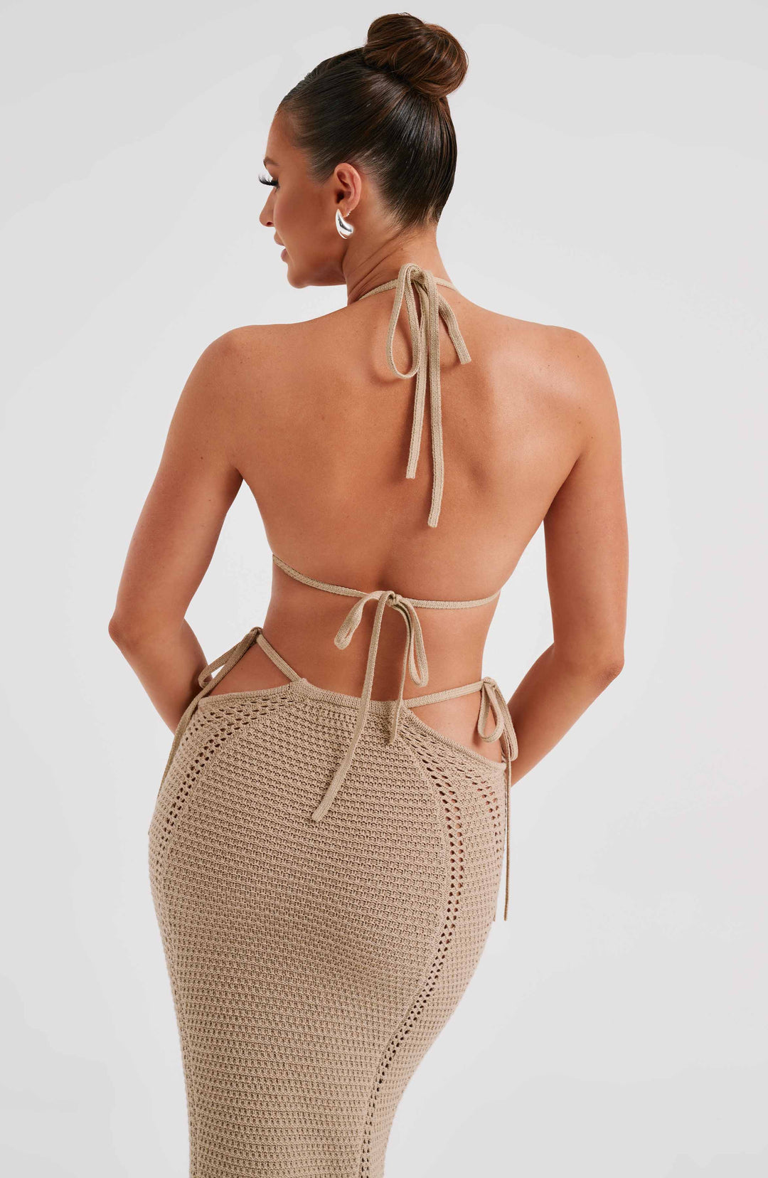 Kirari Top in Beige by Clandour, product photo 2
